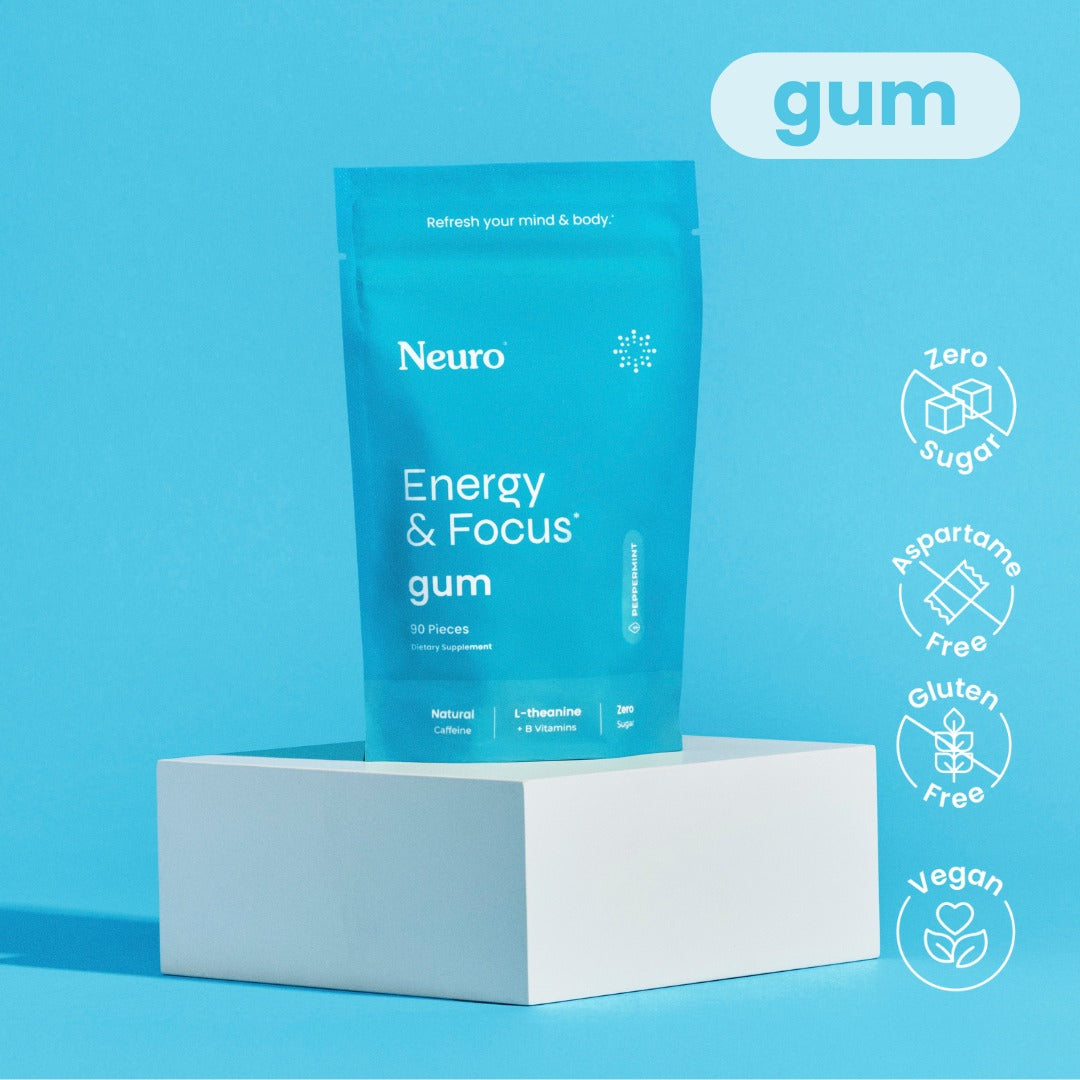 Neuro® Gum Energy & Focus™ Bulk Bag (90 pcs) - Peppermint